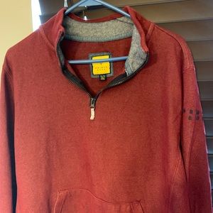 Men’s pullover by Prince & Fox. Red IV color size XL/TG.